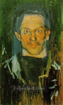 Autorretrato 1901 Pablo Picasso Pinturas al óleo